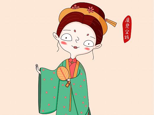 AI插画练习 人物古风插画练习