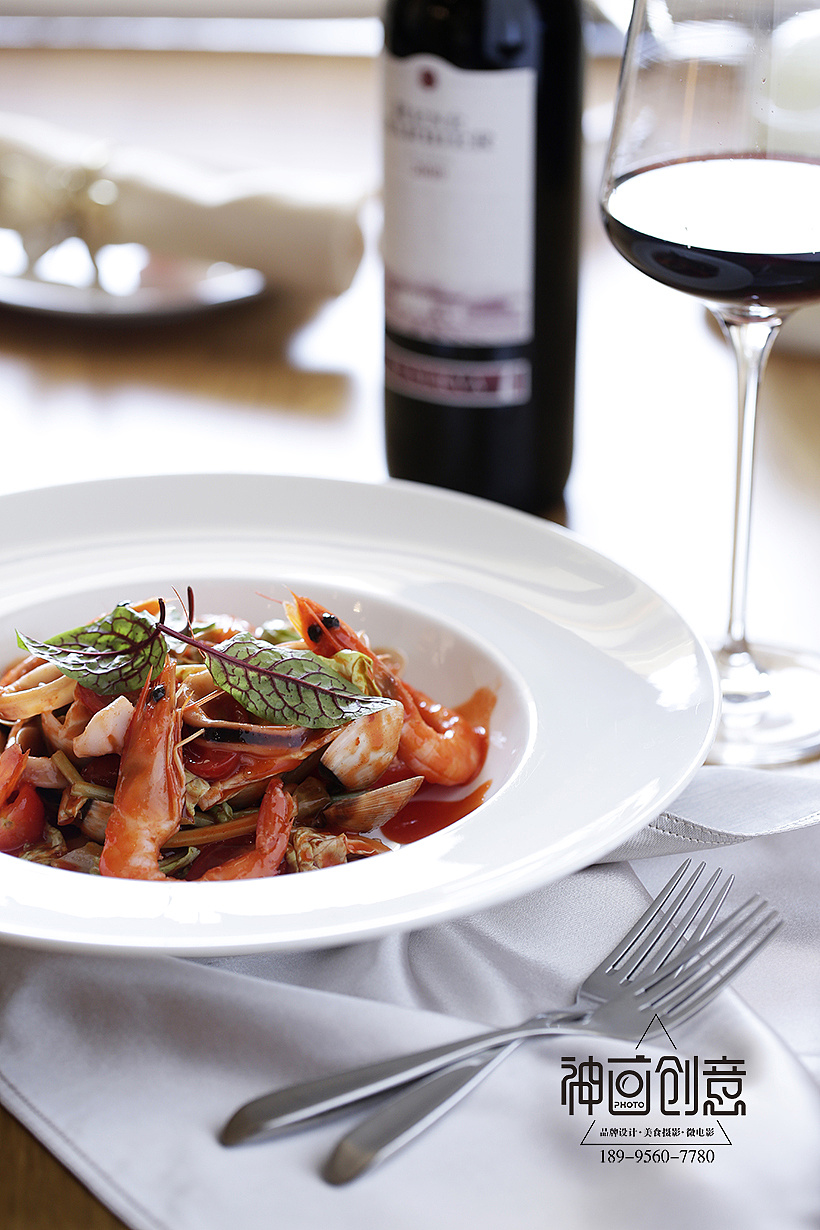 武汉西餐摄影,美食摄影《一组高调自然光西餐摄影》