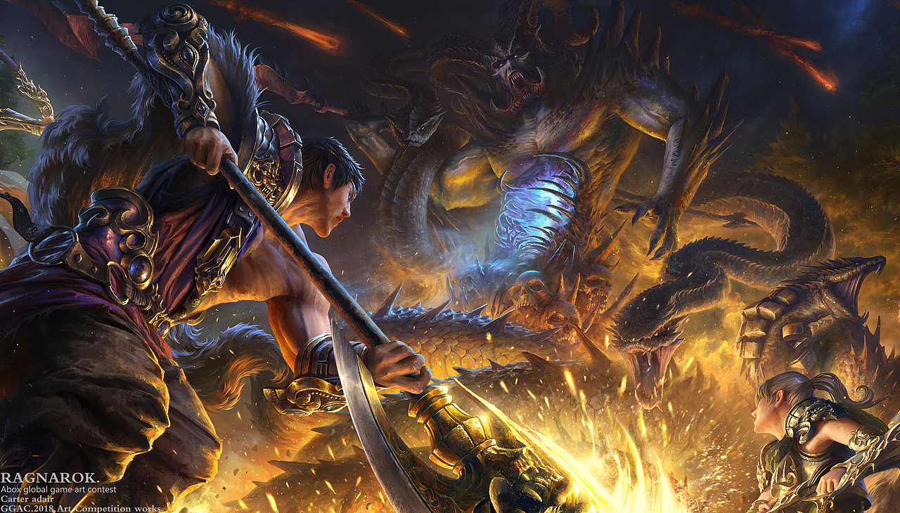 2018年的绘画作品