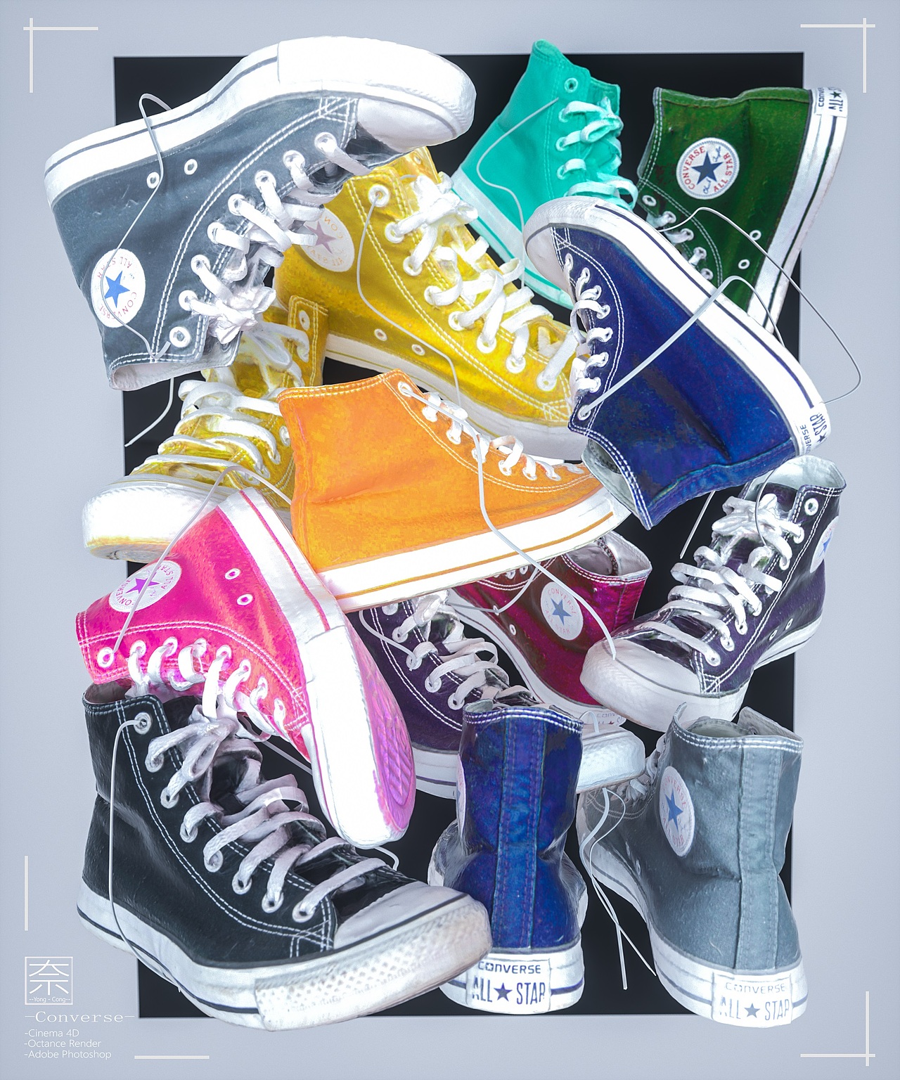 2019C4D+OC个人作品总汇