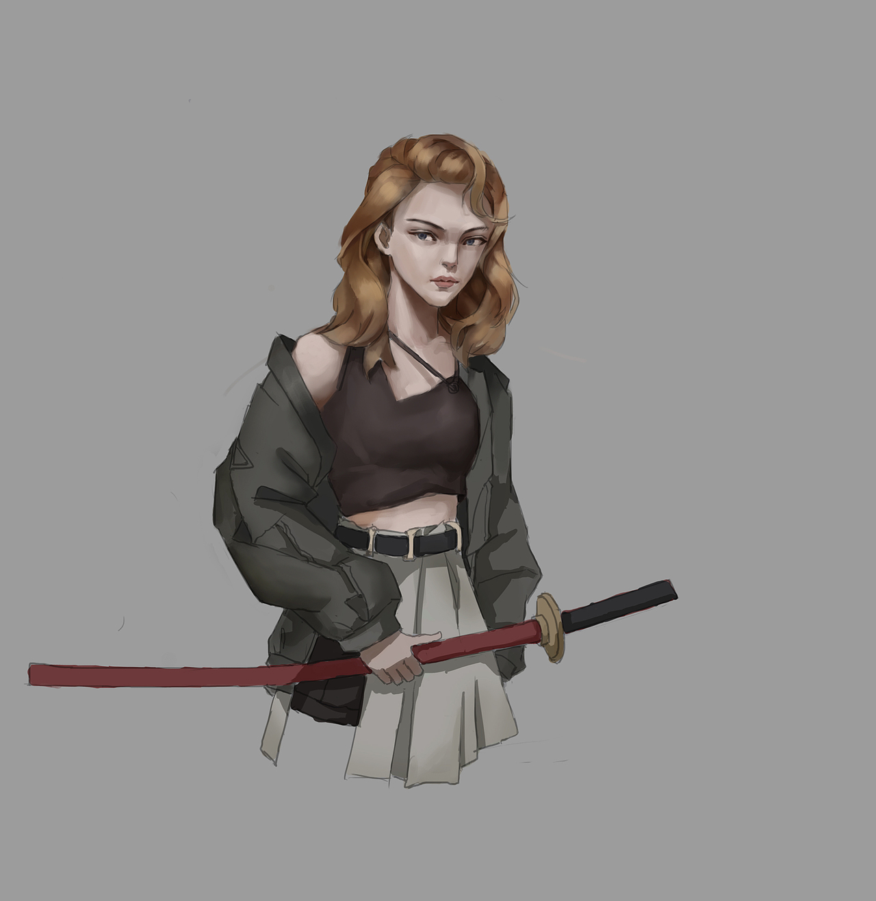 机能风练习（图ZMzA0MjAwMDgw） - 游戏原画 - 站酷设计师福狸狸鸭原创素材 - 站酷ZCOOL