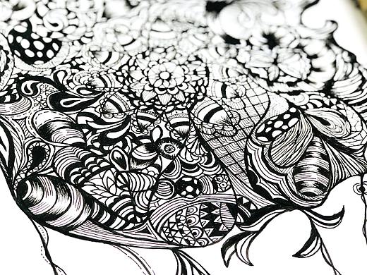 非黑即白－捕夢(mèng)網(wǎng)（個(gè)人主頁(yè)-ZMjc2MzIwMTY=） - 創(chuàng)作習(xí)作 - 站酷設(shè)計(jì)師樂(lè)七LQ原創(chuàng)素材 - 站酷ZCOOL