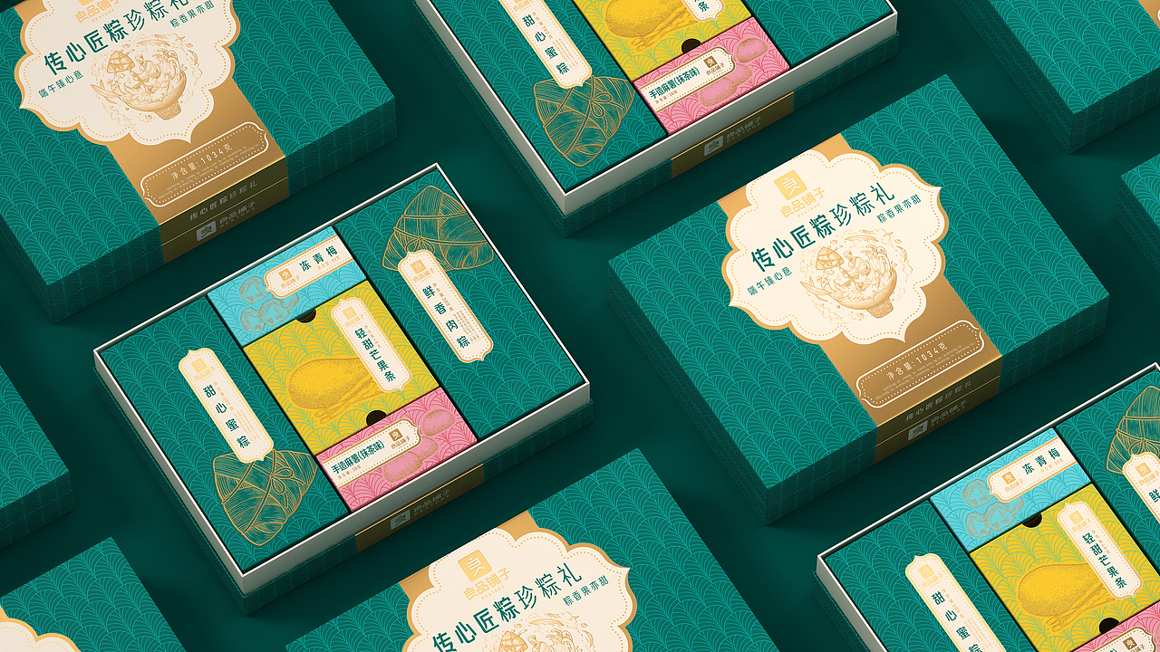 良品铺子 · 2020端午礼盒丨插画