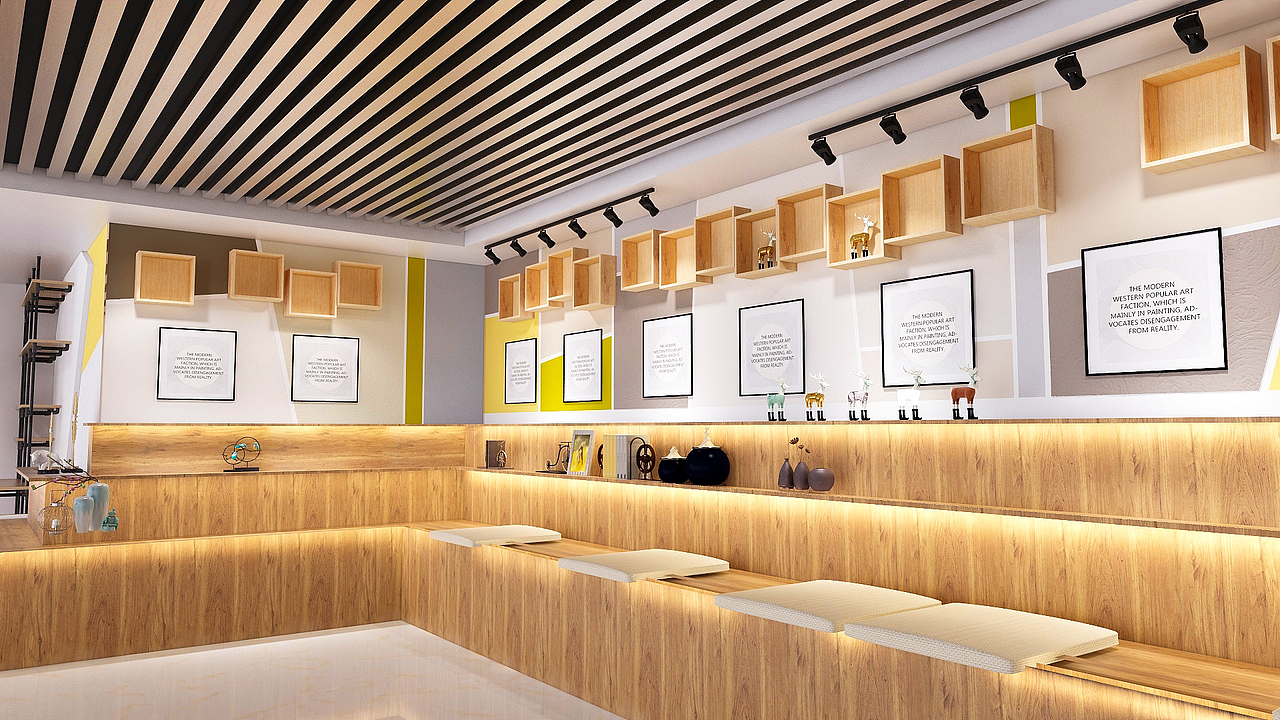 文创品牌办公室室内空间设计