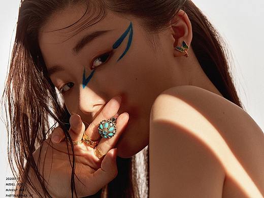 首饰拍摄 | 妆造（个人主页-ZNTIyODk3NDg=） - 人像摄影 - 站酷设计师鱼野摄影原创素材 - 站酷ZCOOL