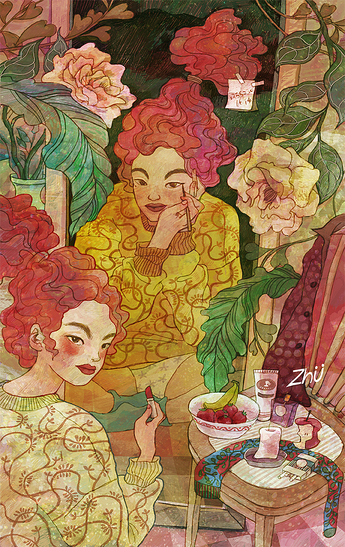 等春天（图ZMTk2MjYzNzM2） - 创作习作 - 站酷设计师酱紫猪原创素材 - 站酷ZCOOL