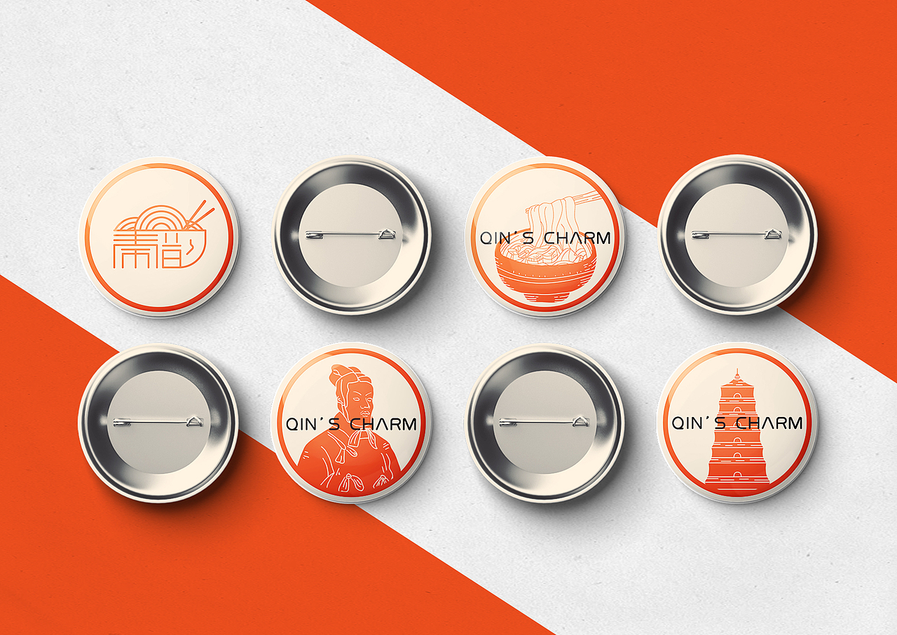 “秦韵”餐饮VI设计（图ZMjE2NzQyNzg0） - 品牌 - 站酷设计师Eric_lesheng原创素材 - 站酷ZCOOL