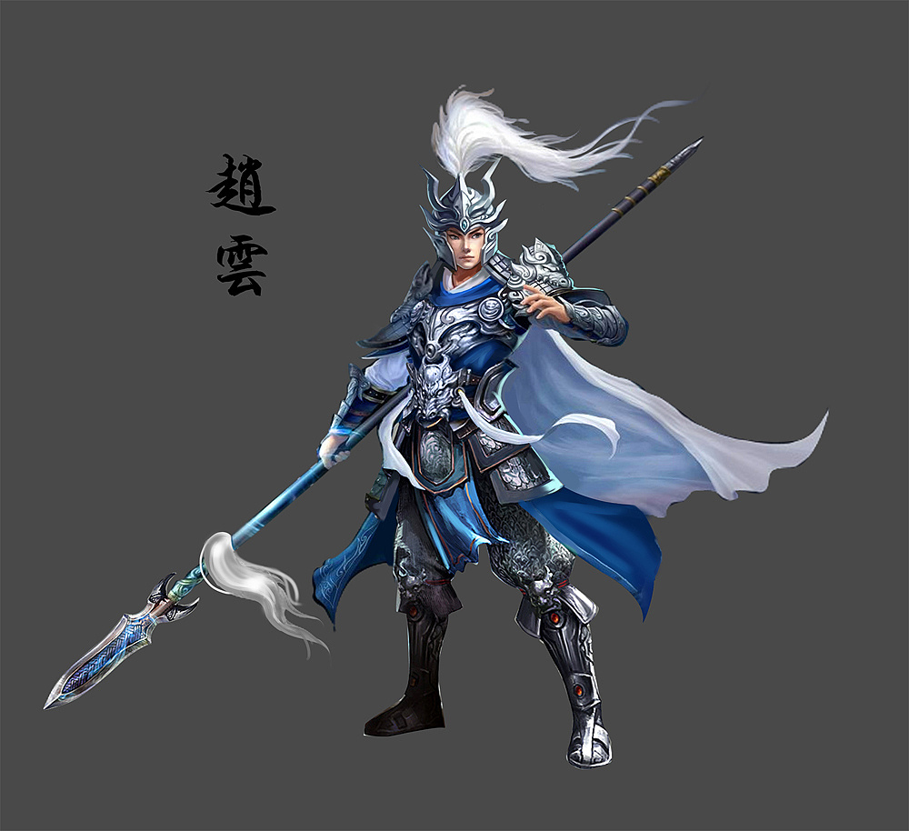 卡通三国角色原画