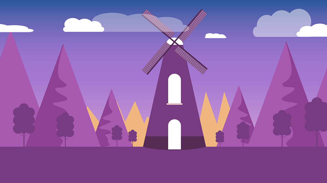 小风车|插画|创作习作|su3senior - 临摹作品 - 站酷 (zcool)