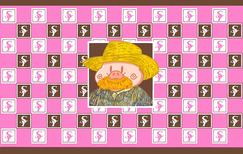 搞怪世界名画艺术家联名系列|猪猪女孩（图ZMzU1NzgyNjQw） - 商业插画 - 站酷设计师树一插画原创素材 - 站酷ZCOOL