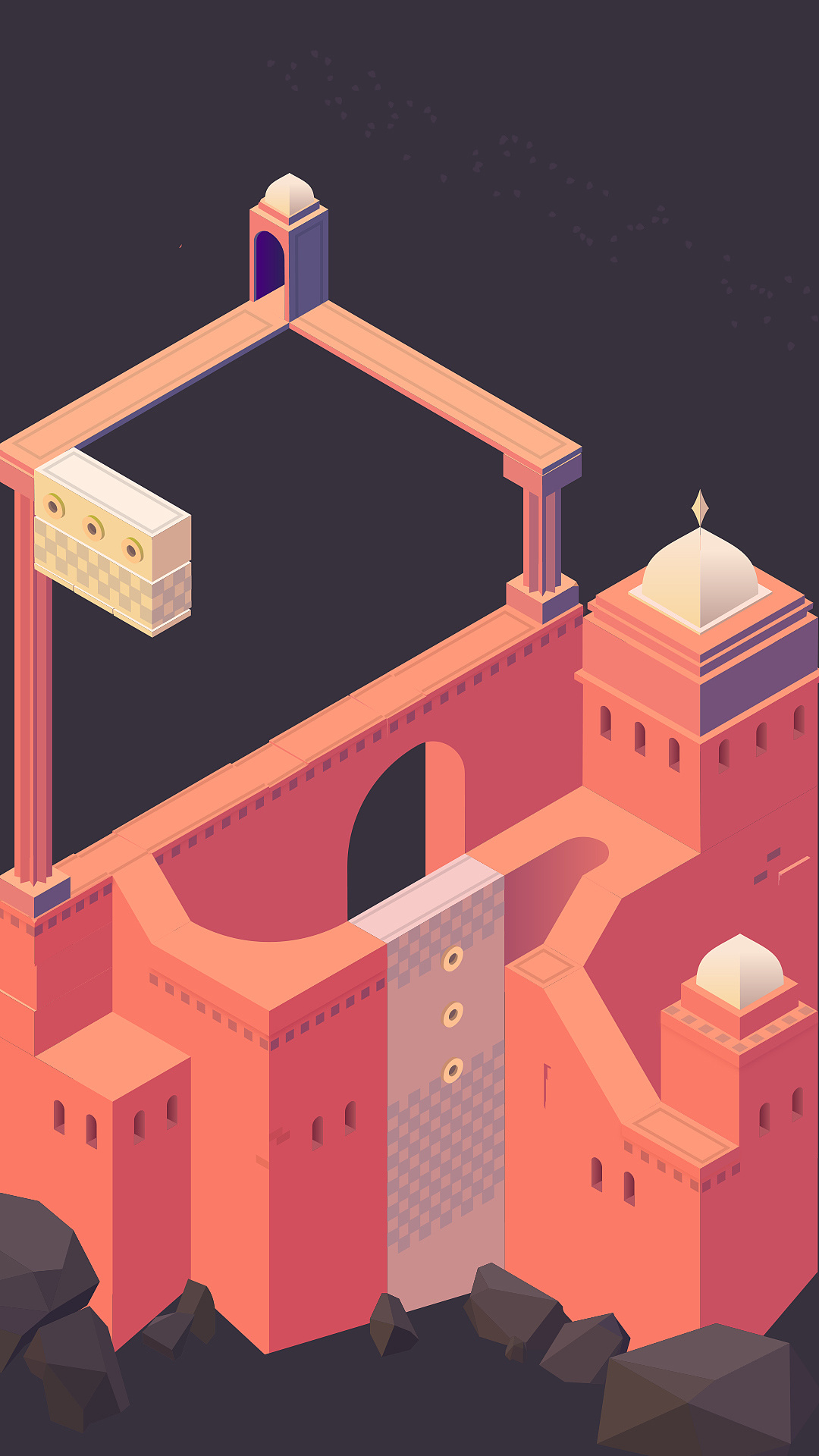 纪念碑谷2.5d插画练习