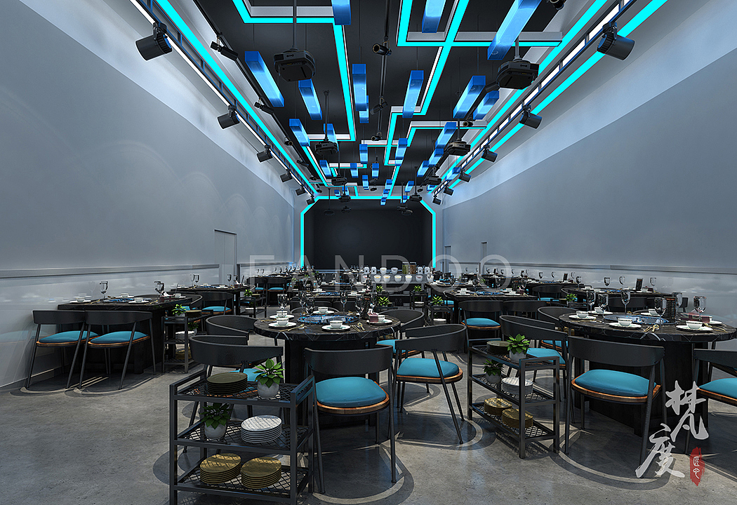 火锅店要与众不同,就要选择专业火锅店装修设计/餐饮