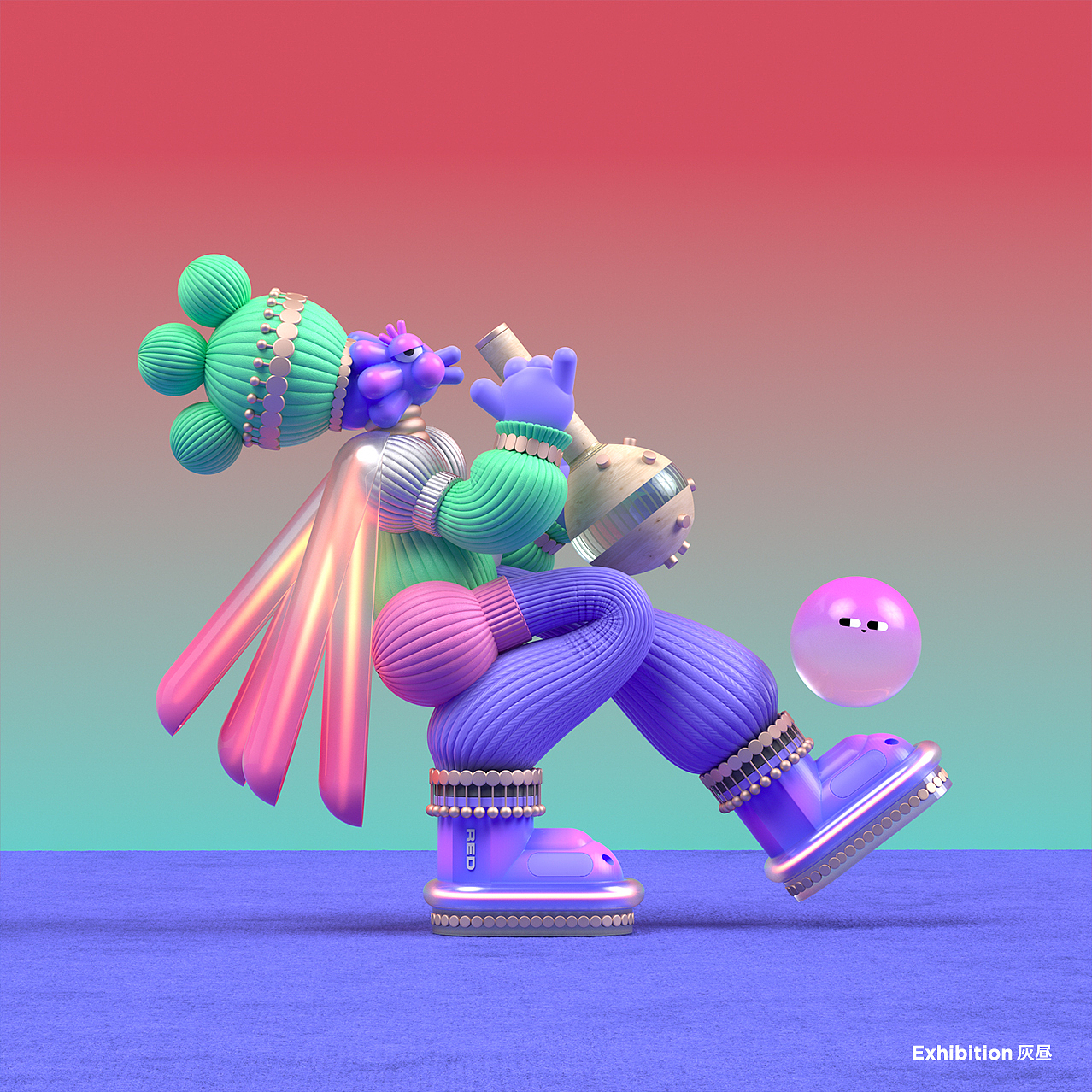 山海新经 C4D（图ZMjA3MjUxMDI4） - 人物/生物 - 站酷设计师灰昼原创素材 - 站酷ZCOOL
