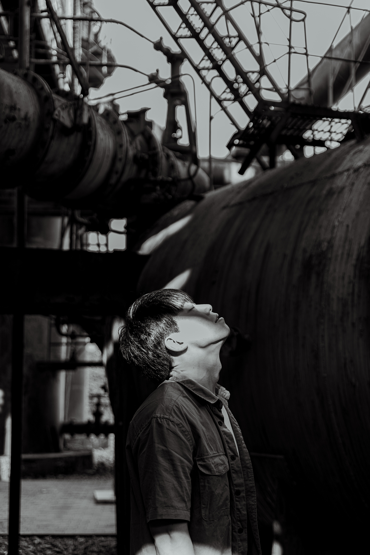 工业风男生写真|摄影|人像摄影|5guanghua_原创作品-站酷zcool