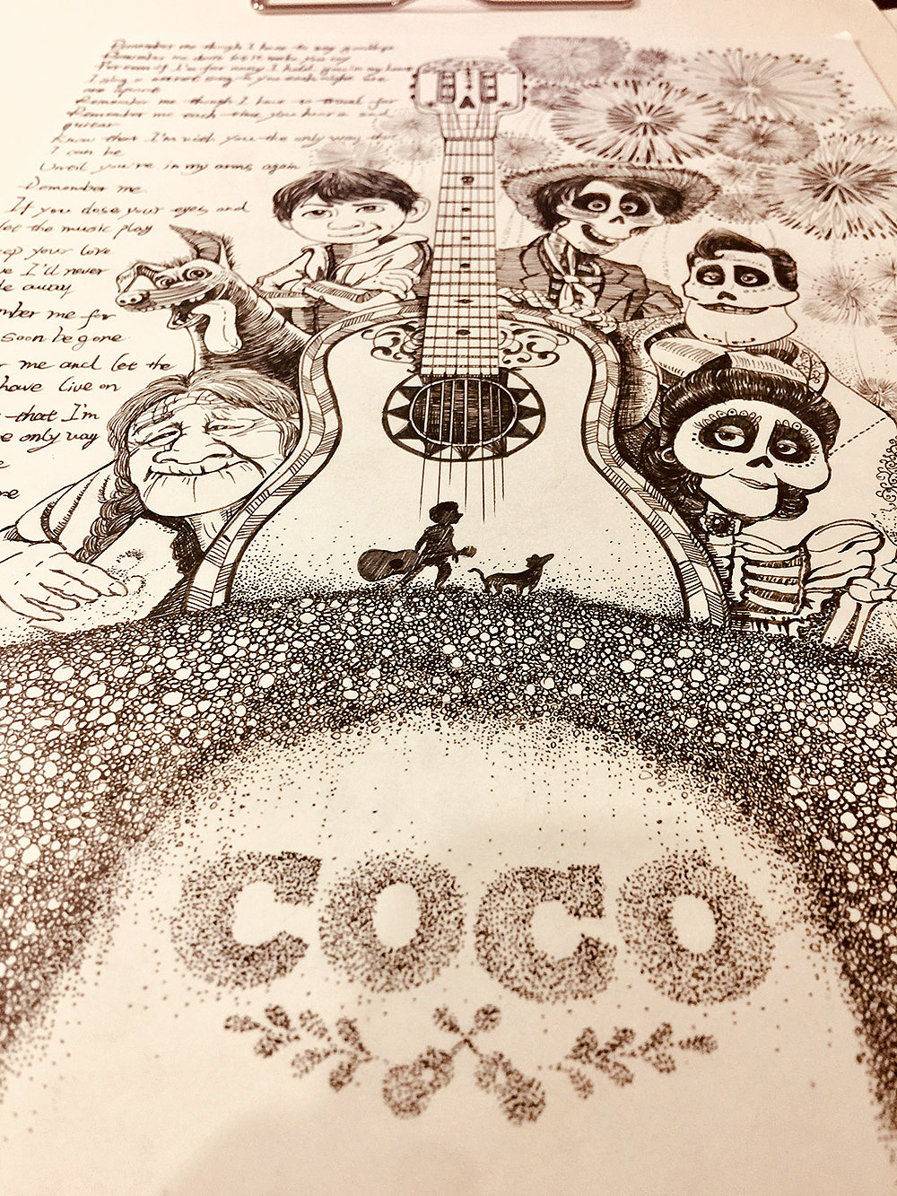 手绘~寻梦环游记~01