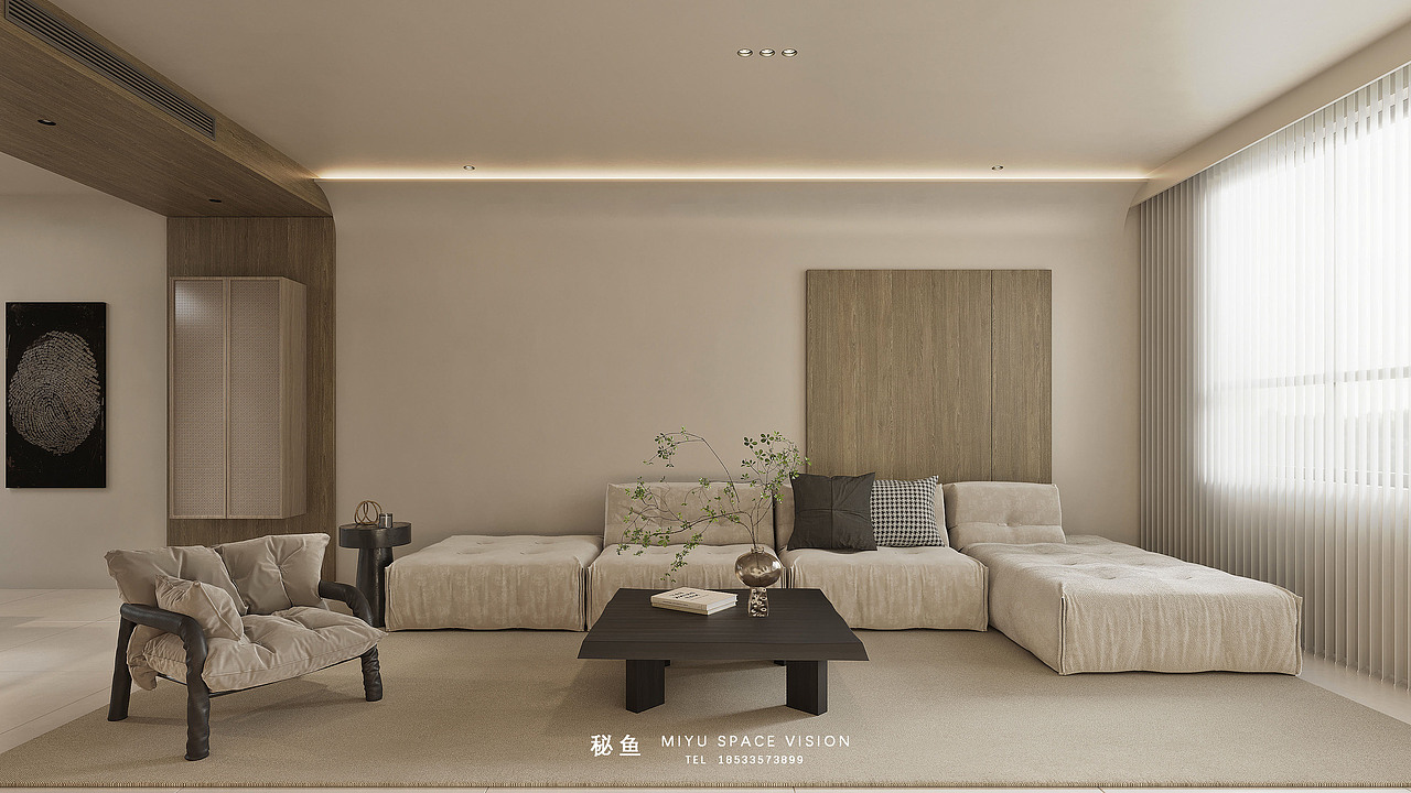 侘寂风（图ZMjg4NjM0MTYw） - 家装设计 - 站酷设计师秘鱼设计工作室原创素材 - 站酷ZCOOL
