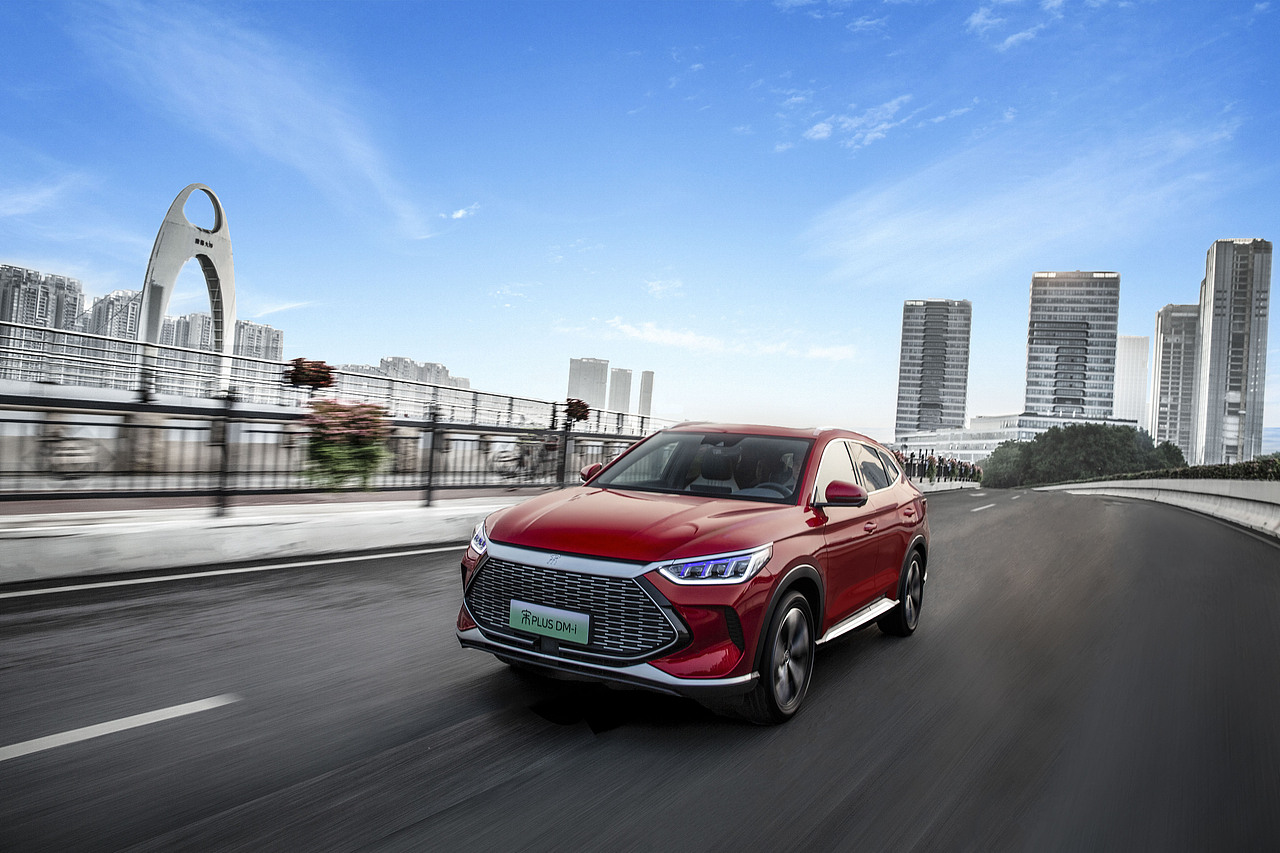 比亚迪 宋PLUS DM-i（图ZMjQ5ODE1MzQw） - 产品摄影 - 站酷设计师新视觉印象原创素材 - 站酷ZCOOL