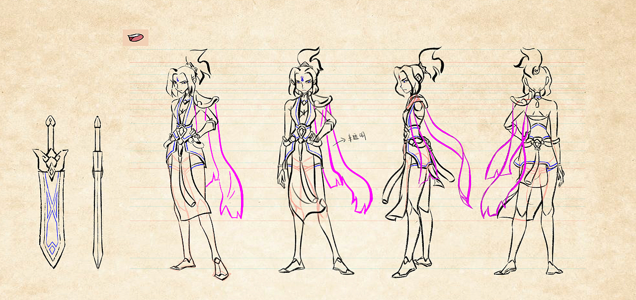 英雄联盟《玉剑传说》宣传片（图ZMTk1MDU5OTU2） - 动画片 - 站酷设计师WuhuStudio原创素材 - 站酷ZCOOL