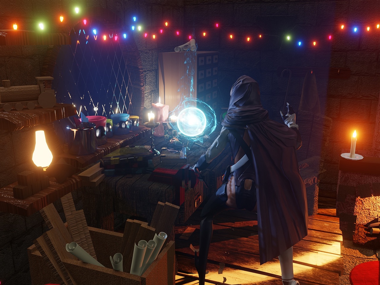 【原画】魔法小屋