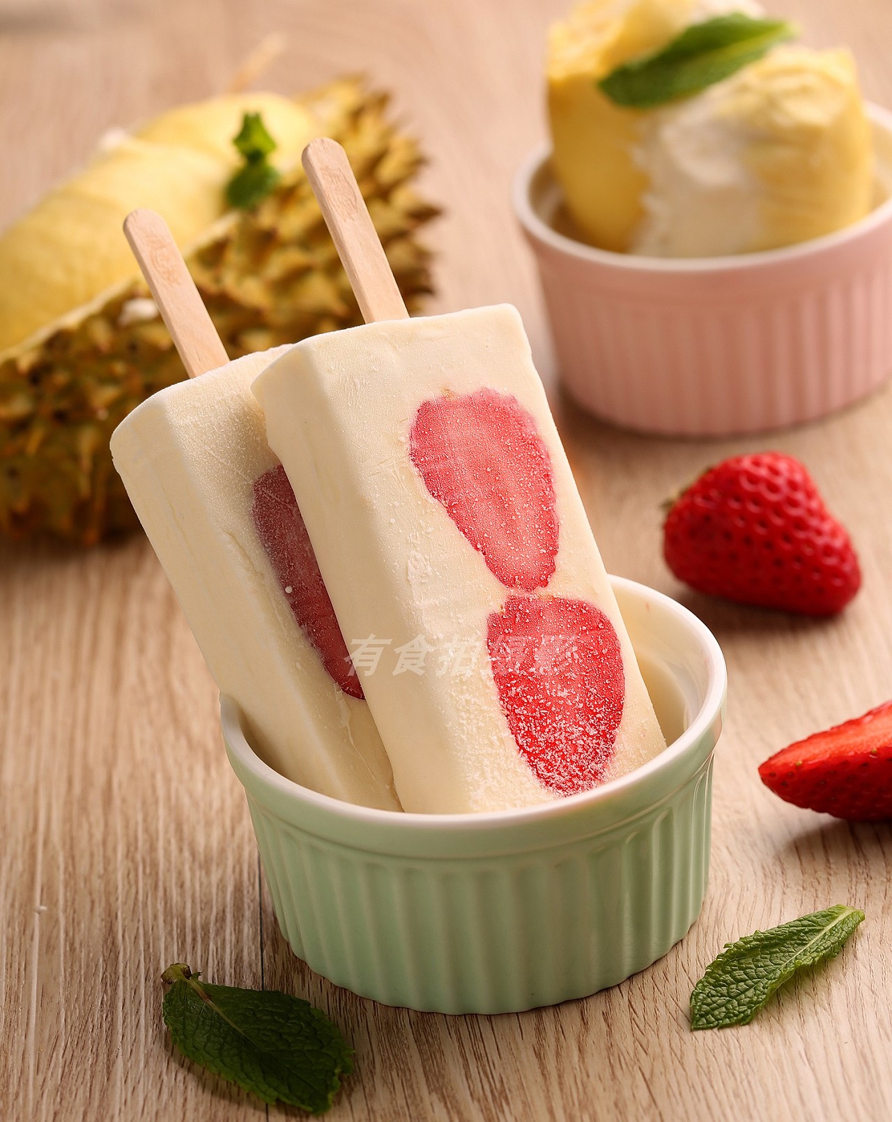 深圳食品美食摄影--水果雪糕拍摄