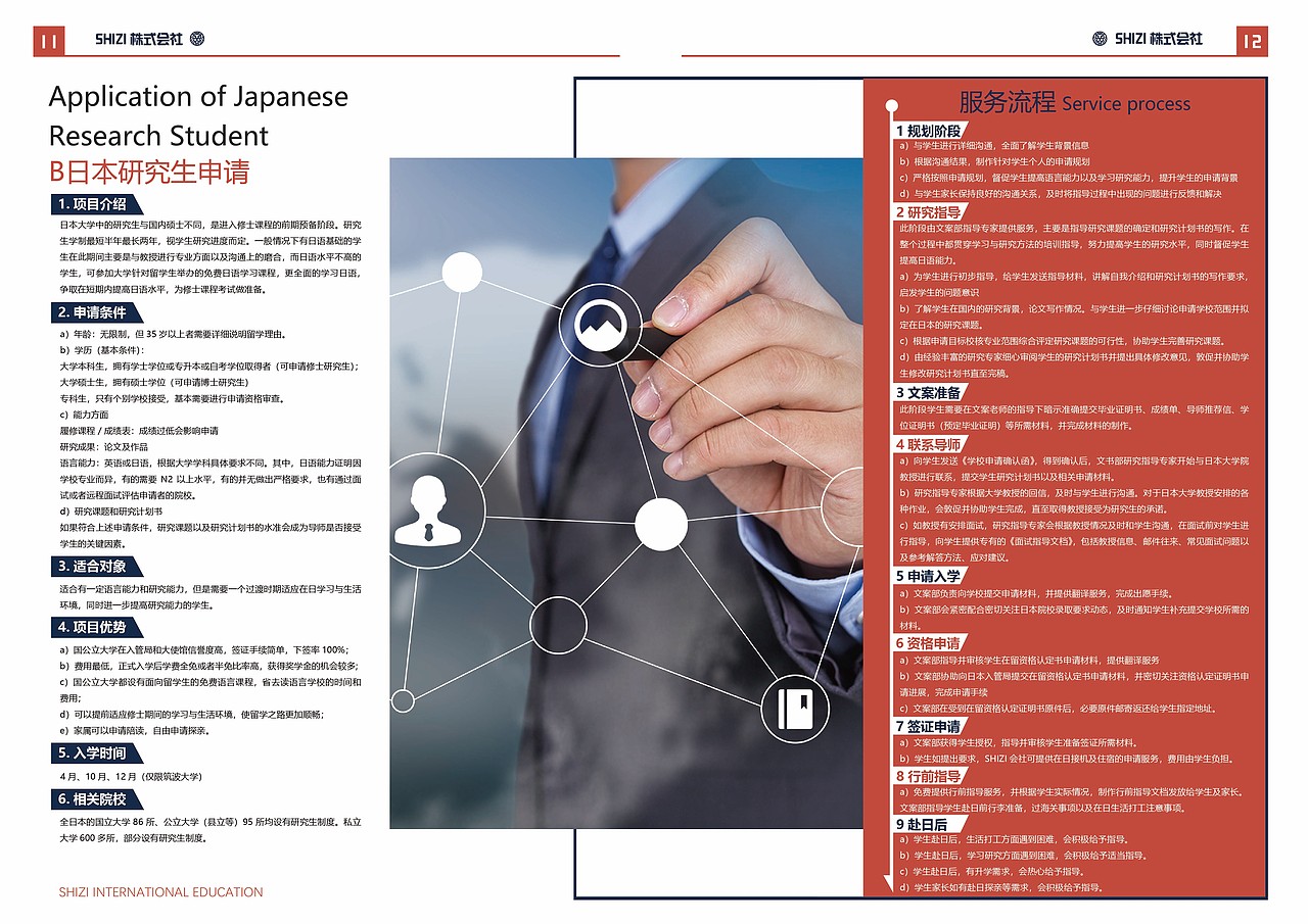 SHIZI 国际教育 企业画册设计