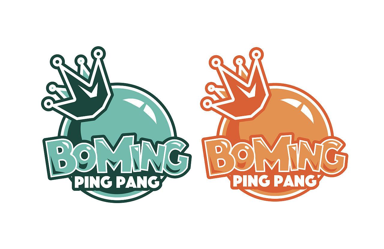 博鸣乒乓球馆logo