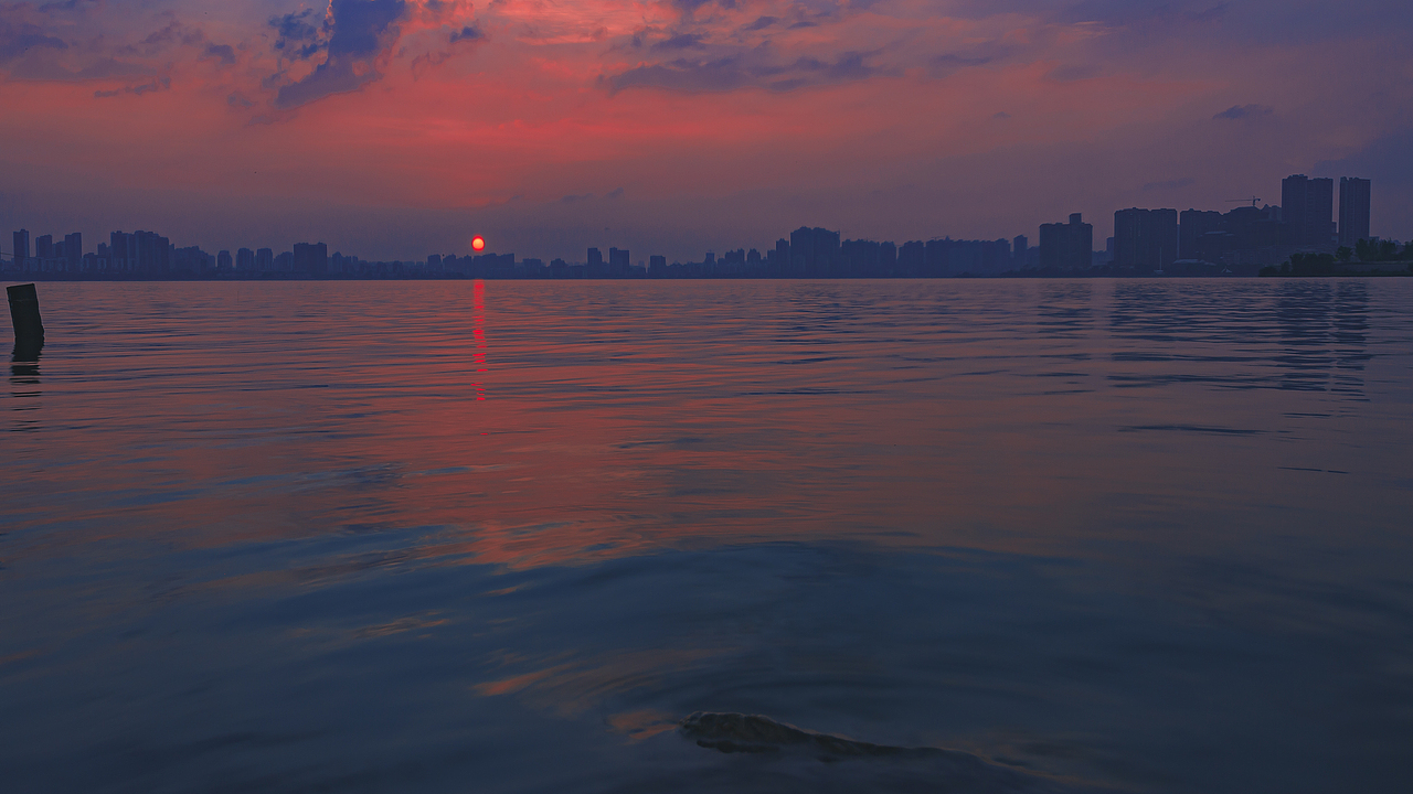 追寻着月亮的云