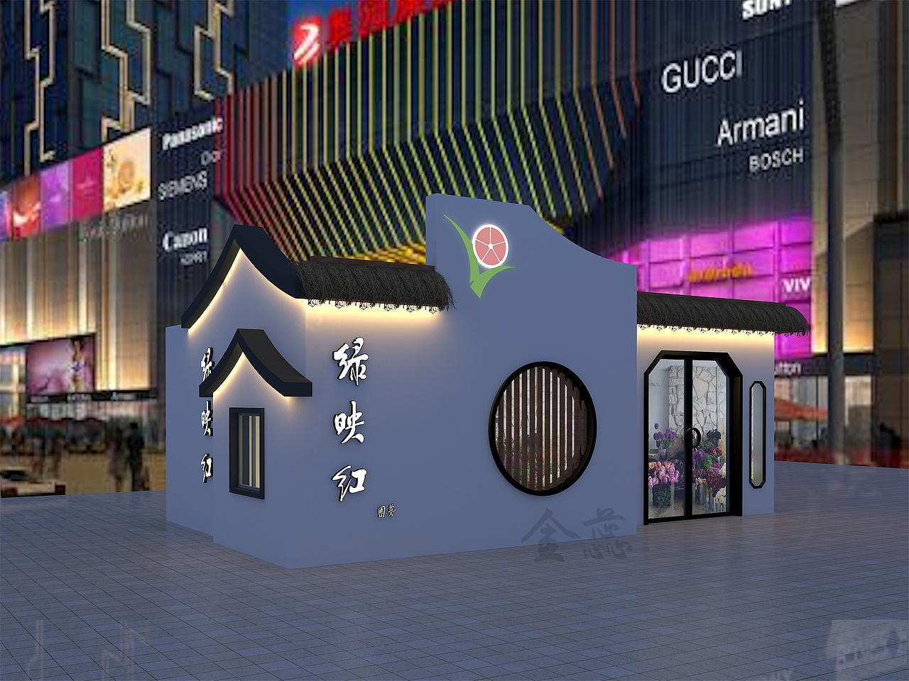 室外系列效果图