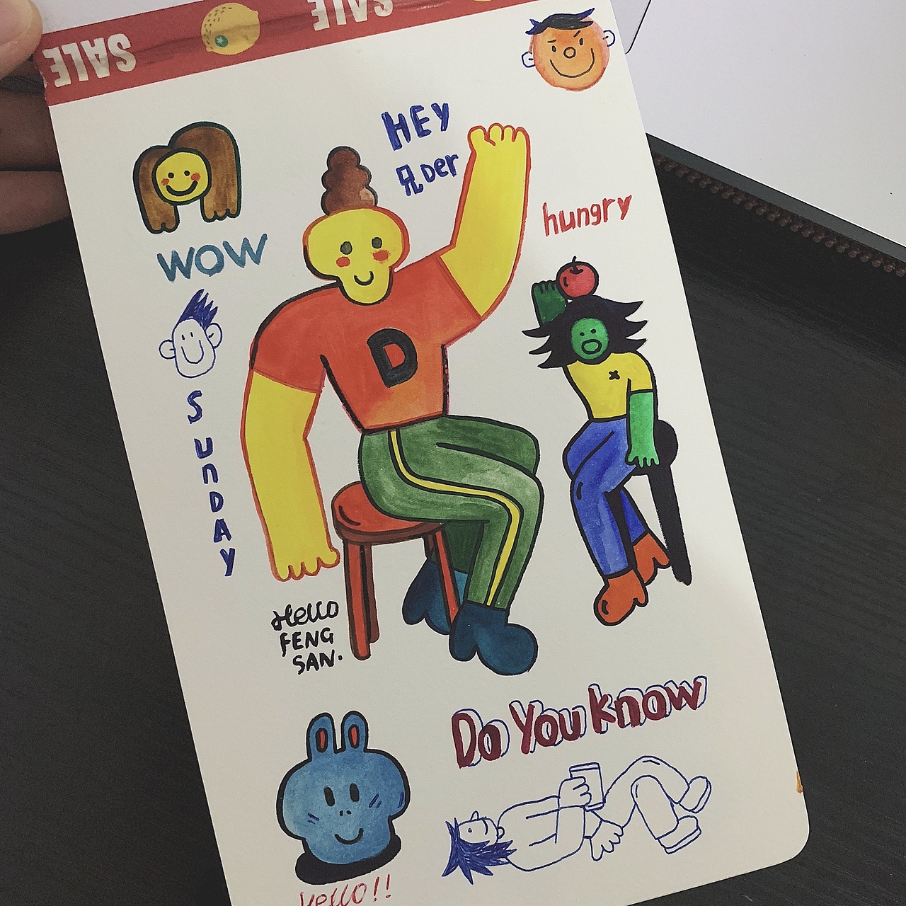 2018本子涂鸦