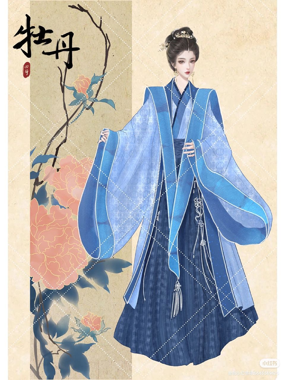 十二花神（图ZMzM3MTM5NTQ4） - 商业插画 - 站酷设计师会画画的老陈原创素材 - 站酷ZCOOL