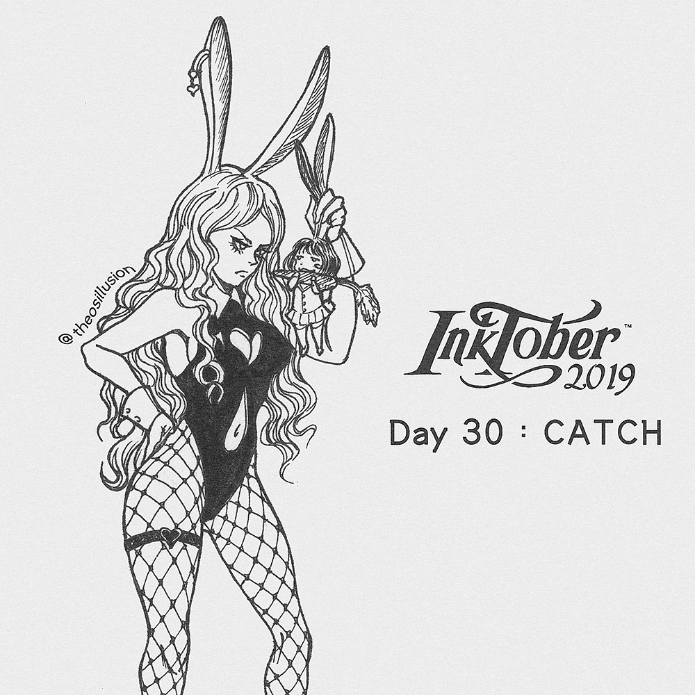 Inktober 2019（图ZMTgzMTA0NzA4） - 创作习作 - 站酷设计师THEOSILLUSION原创素材 - 站酷ZCOOL