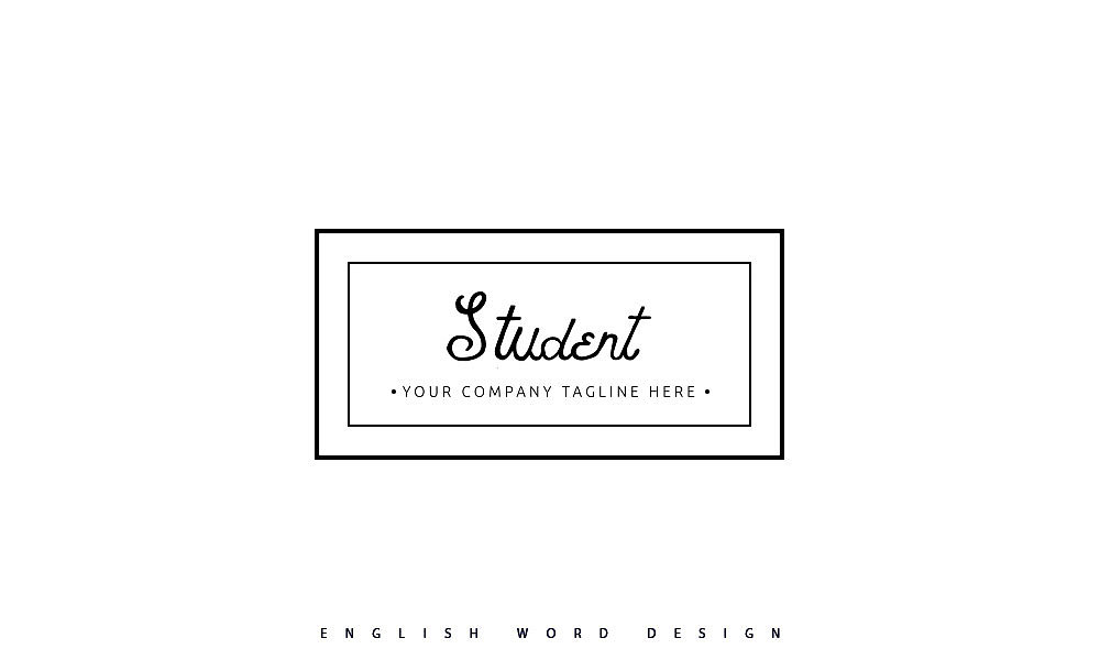 English design NO.2__弘后字设