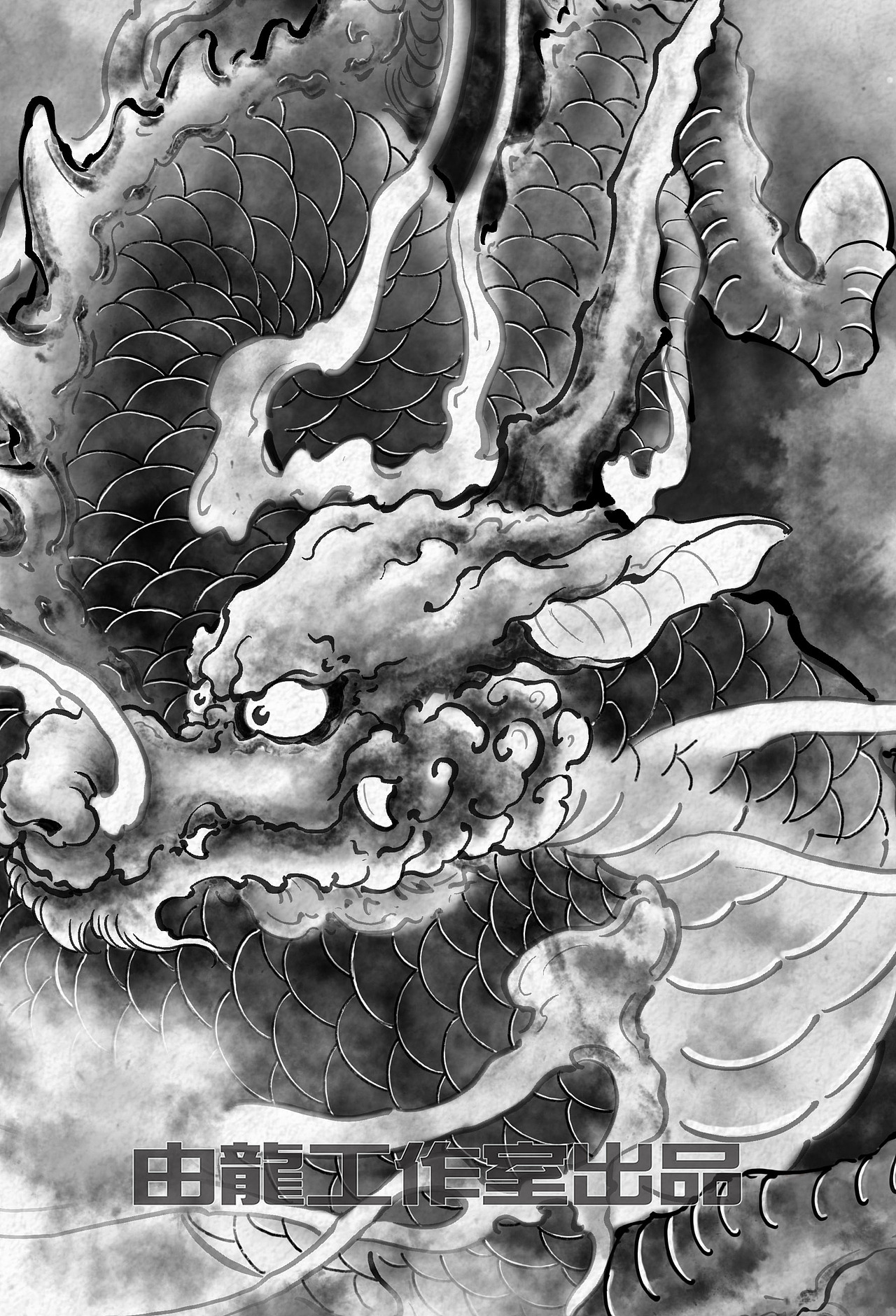 麒麟纹身的寓意，由龙作品麒麟纹身手稿（图ZMjQyMDEyNzAw） - 其他平面 - 站酷设计师沪上由龙原创素材 - 站酷ZCOOL