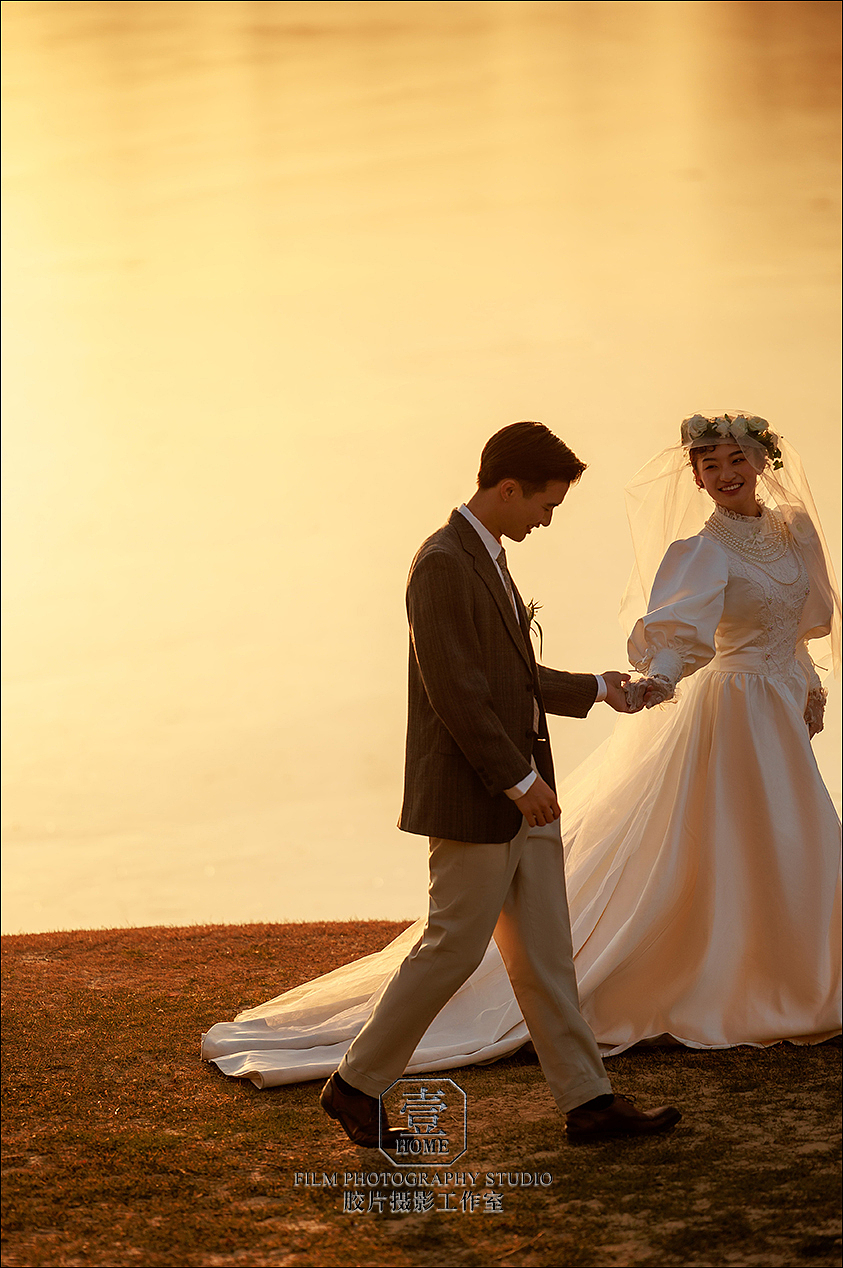 是我没见过世面,还是法式婚纱照真的这么美!!