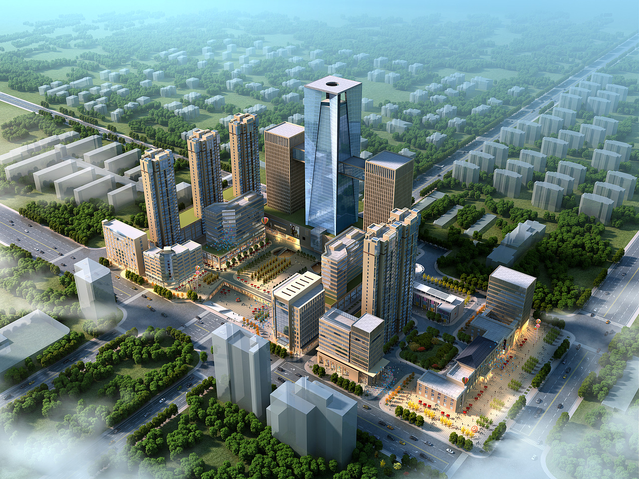 白银城市综合体项目（图ZNDc0MDQwNjA=） - 建筑设计 - 站酷设计师设计师董帅原创素材 - 站酷ZCOOL