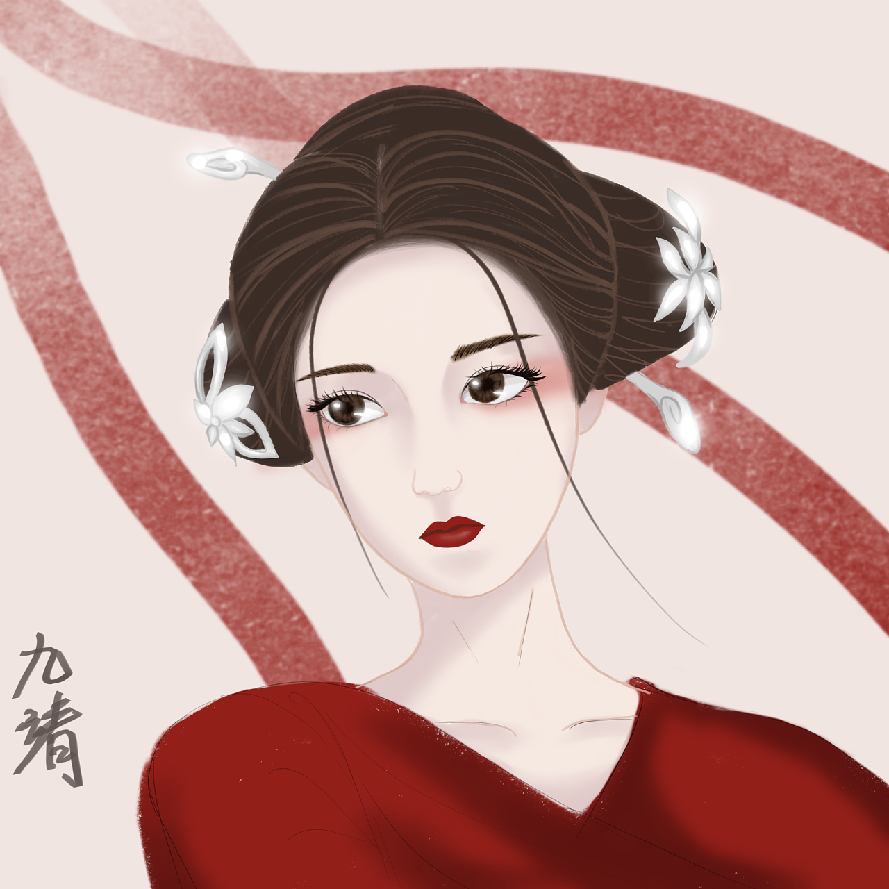 之前画的陈芊芊