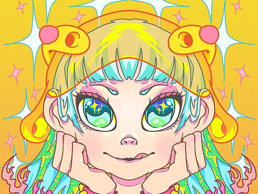 原创插画/candy candy