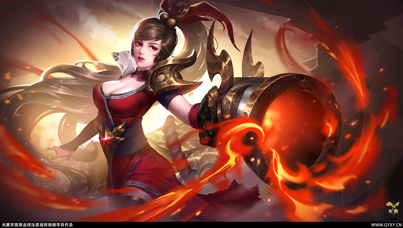 19夏季商业技法原画网络班学员作品集（图ZMTg3NjkxMTky） - 游戏原画 - 站酷设计师光翼学园原创素材 - 站酷ZCOOL