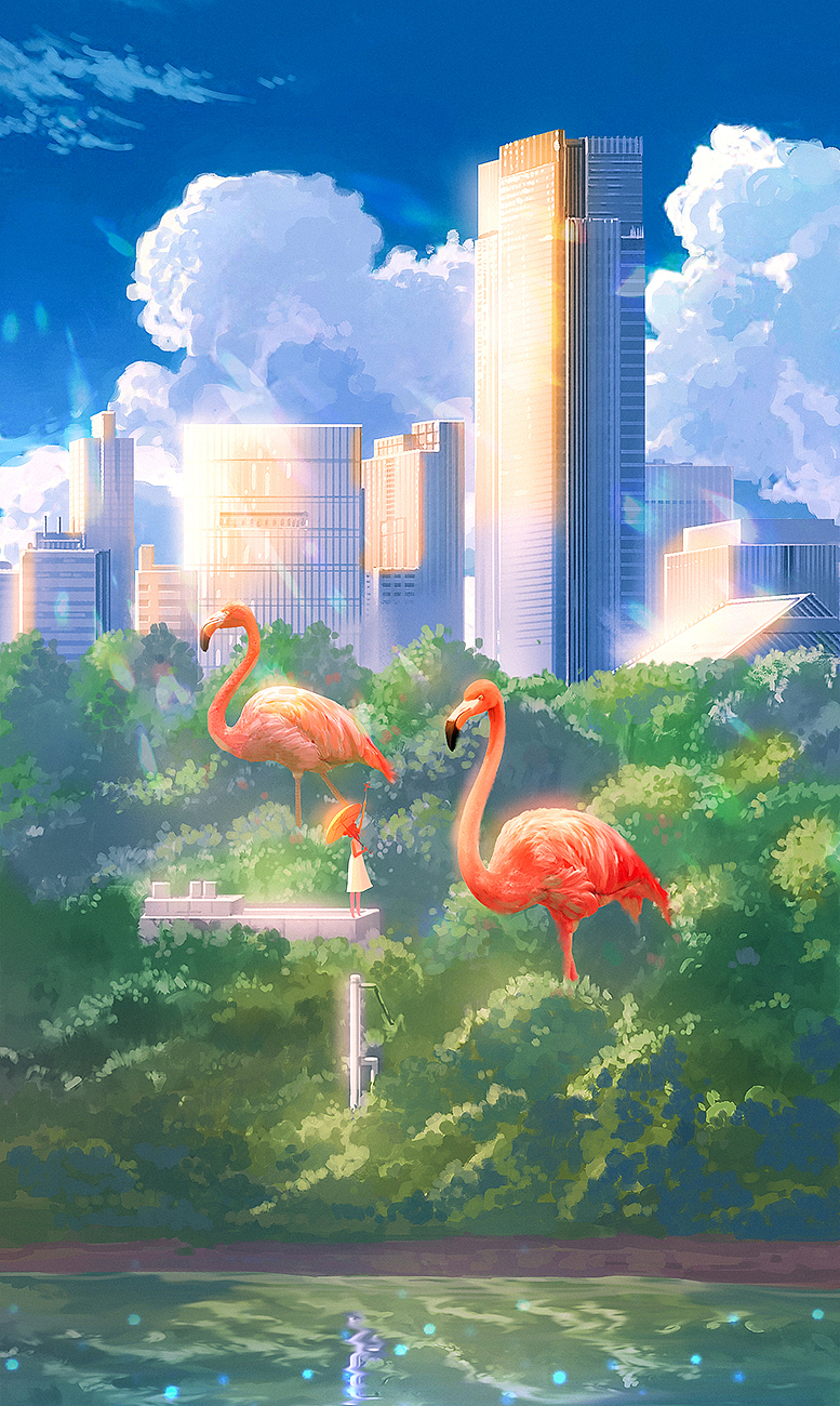 2021年度总结（图ZMjgzNDU1NjA0） - 艺术插画 - 站酷设计师梨花湾原创素材 - 站酷ZCOOL