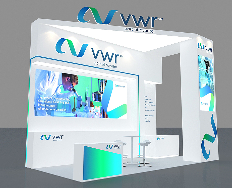 VWR医疗展会设计效果图