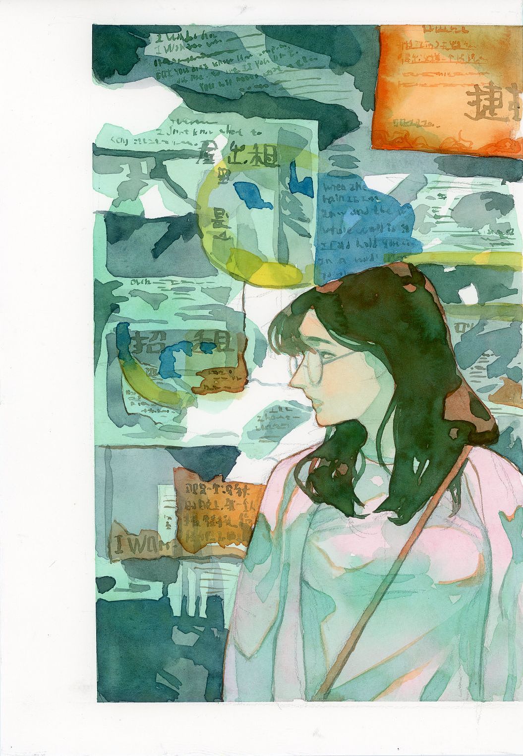2022年作品汇总（图ZMzI2NzYwMzU2） - 商业插画 - 站酷设计师忍冬2333原创素材 - 站酷ZCOOL
