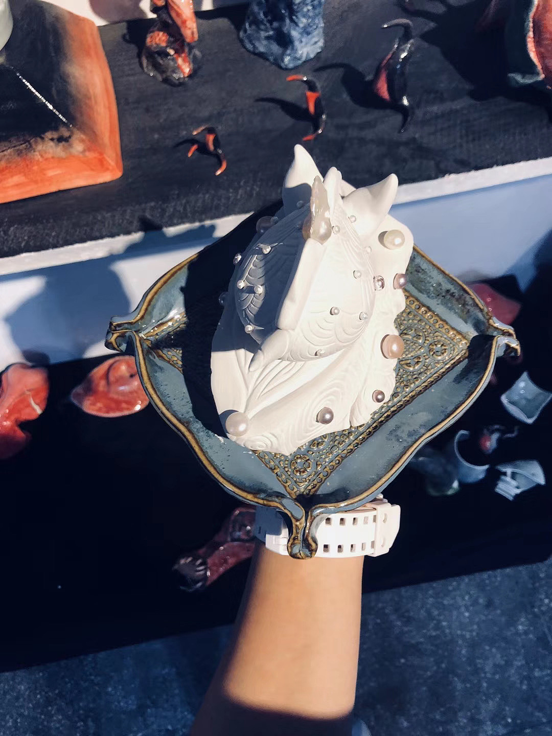 陶瓷作品《鲲》