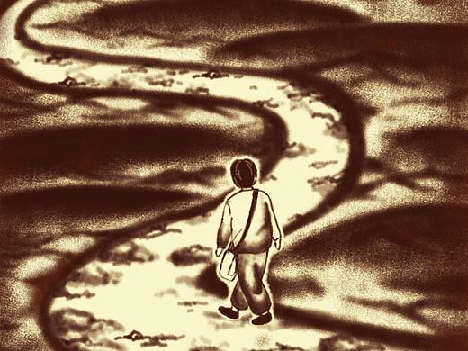 插画尝试（沙画风格）（个人主页-ZMzE5Njk2MTI=） - 商业插画 - 站酷设计师大大大大帅原创素材 - 站酷ZCOOL