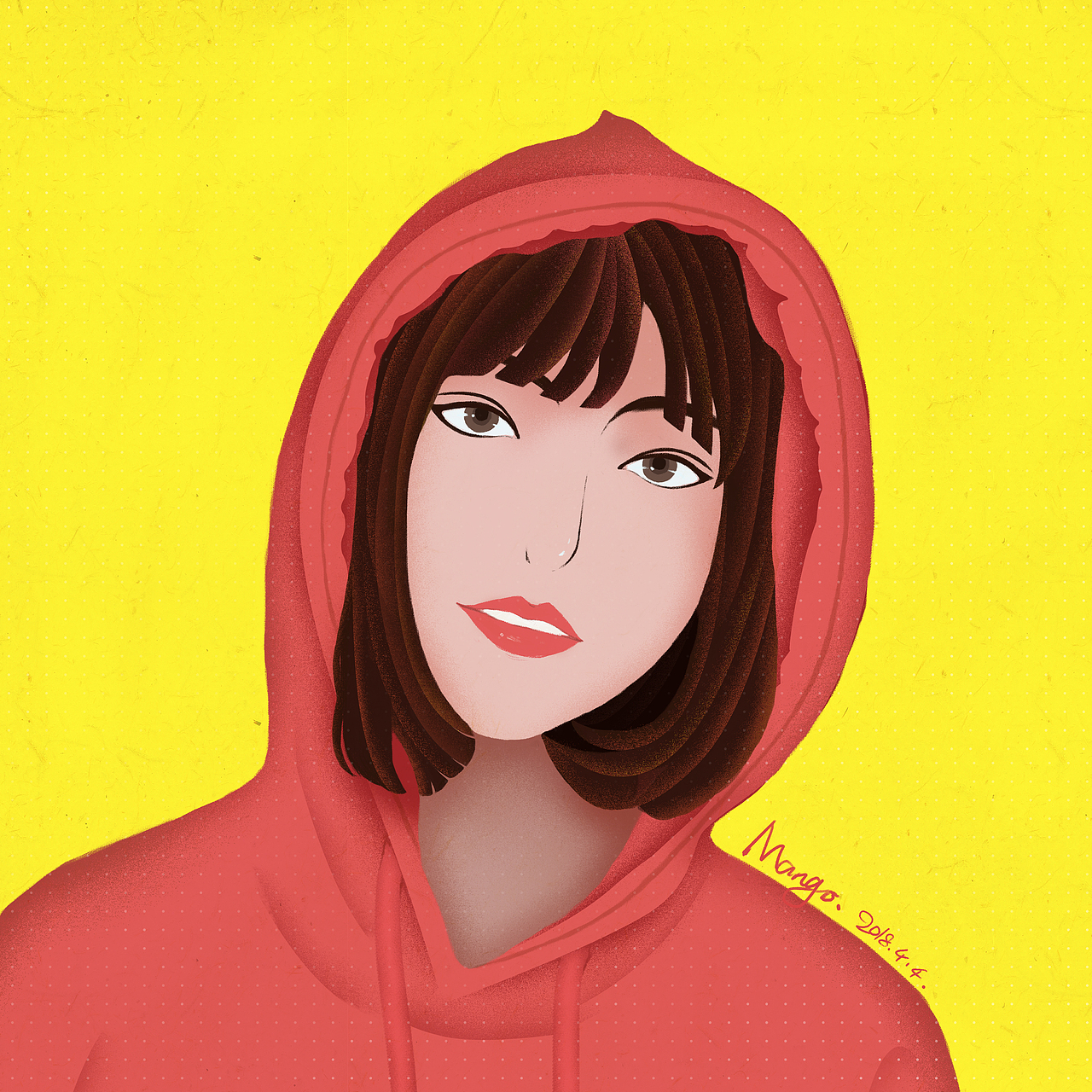 早些时候画的头像（图ZMTU1MTE0NTcy） - 商业插画 - 站酷设计师Mango1219原创素材 - 站酷ZCOOL