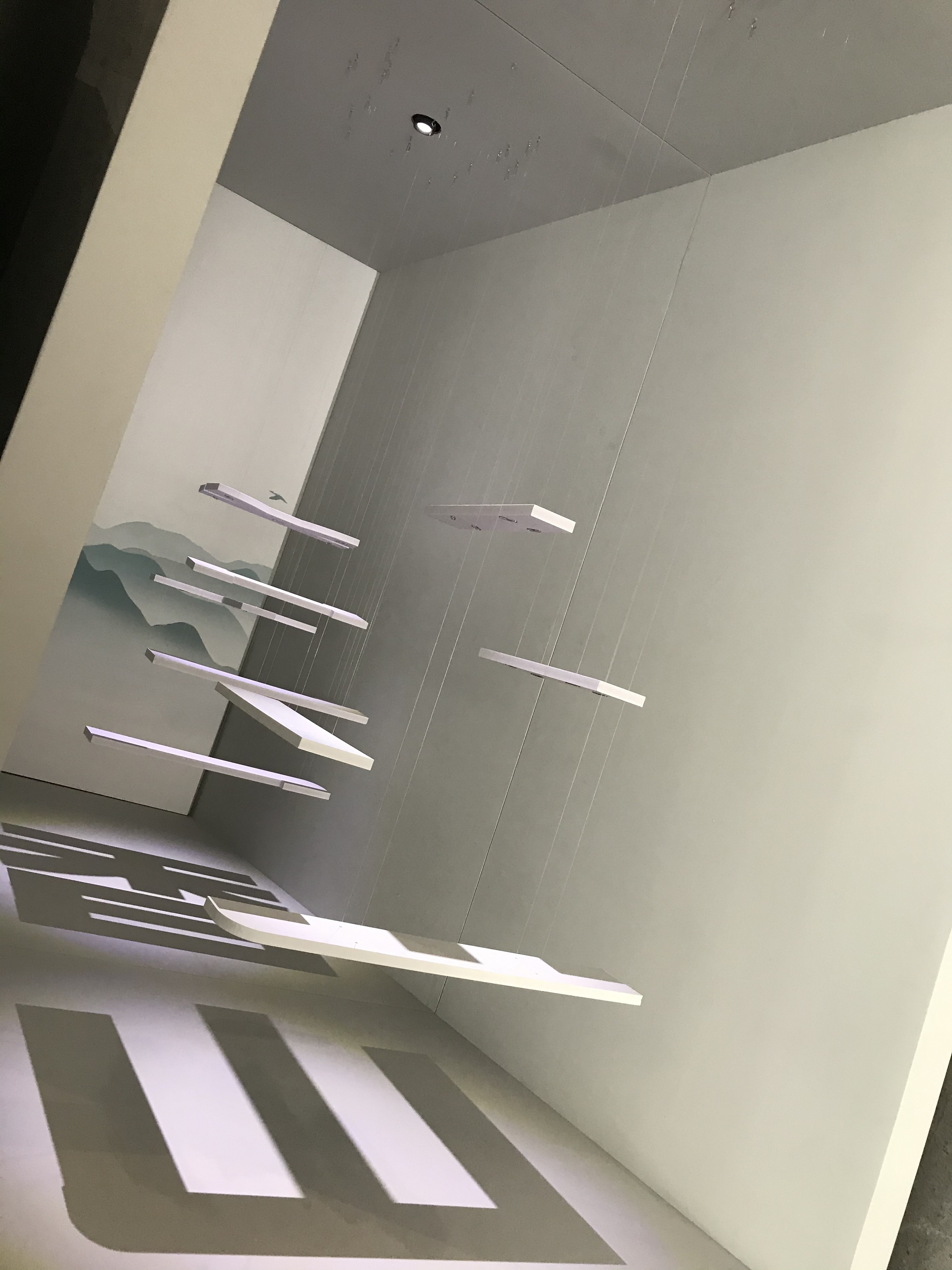 吊装视觉艺术装置.xianshan 公共空间应用 . 不同主题