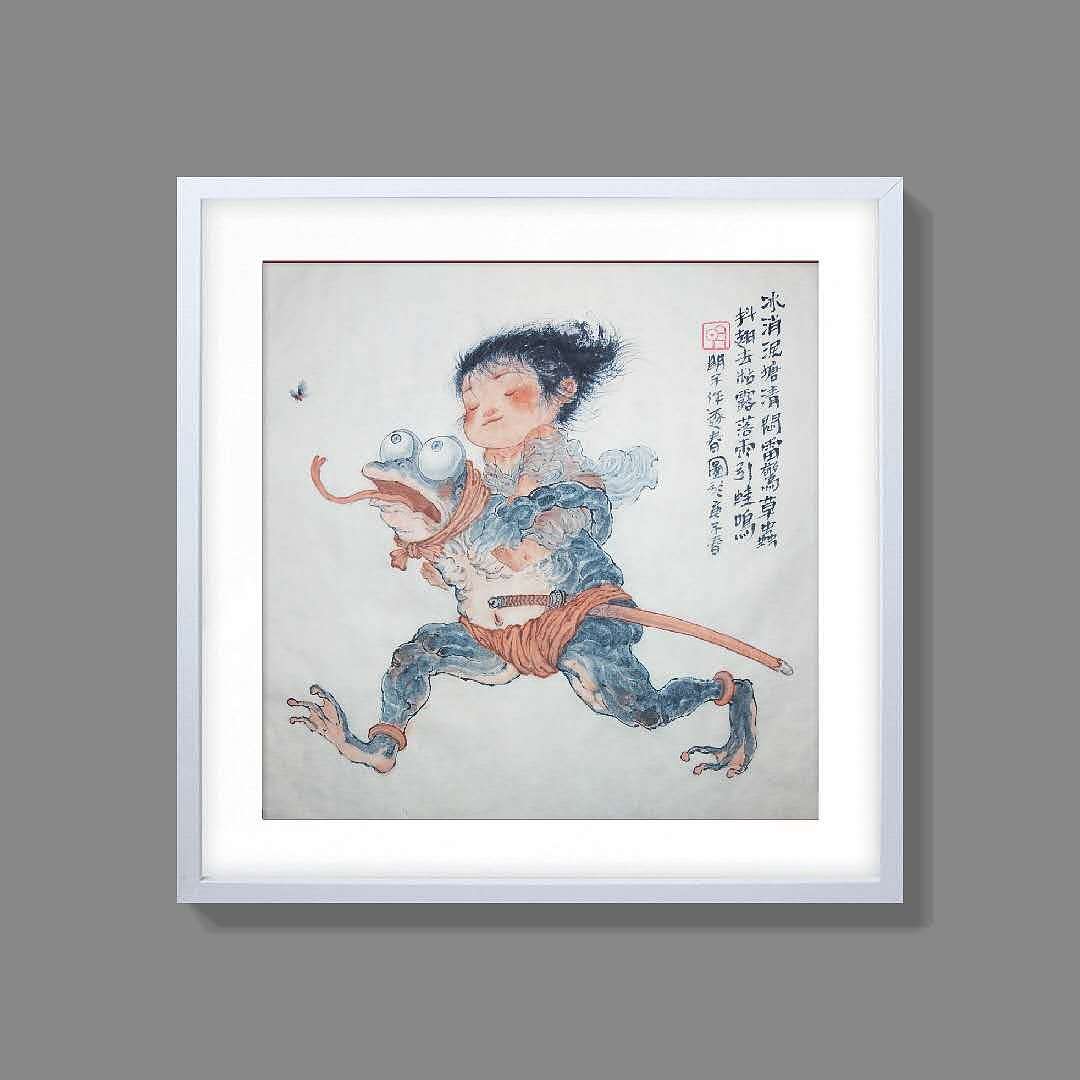 明子的水墨奇幻世界——《风信子系列》2,海量慎点。(图ZMjc3NTQzMDQw) - 绘画 - 站酷设计师明子水墨奇幻世界原创素材 - 站酷ZCOOL