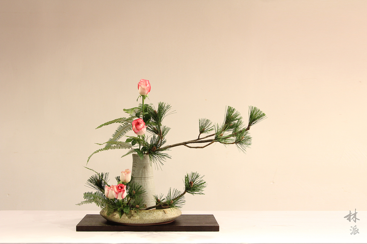 林派花道-花道三段作品賞析（圖ZNTgyNDU4NzY=） - 其他手工藝 - 站酷設(shè)計(jì)師林派花道原創(chuàng)素材 - 站酷ZCOOL