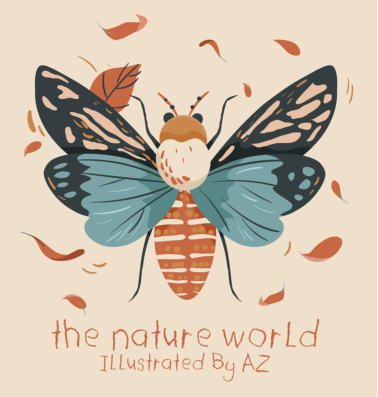 扁平昆虫系列（图ZMjI4NzExOTM2） - 商业插画 - 站酷设计师阿正正正正原创素材 - 站酷ZCOOL