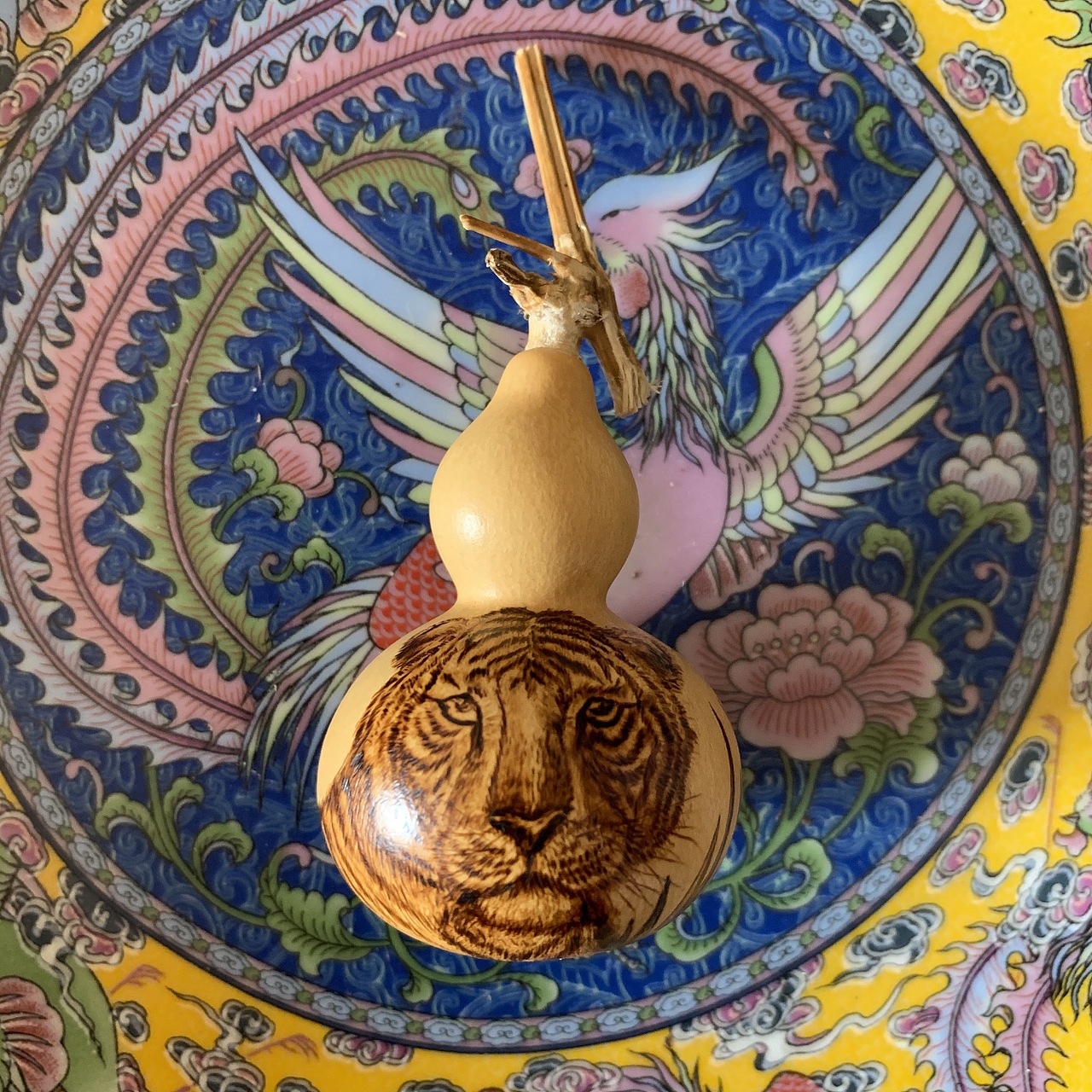 葫芦烙画【老虎】