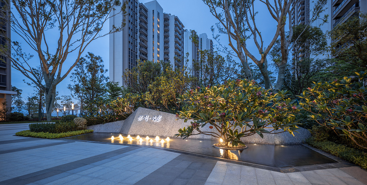 景观摄影｜汕尾 保利天玺大区景观